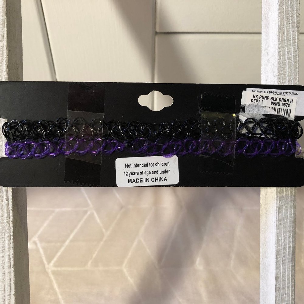 🏄3 for $15🏄 BRAND NEW Dragon Charm Choker Set - Picture 8 of 8